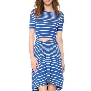 Three Dots High-Low Cutout Dress